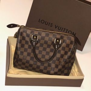 100% AUTHENTIC Louis Vuitton Speedy 25